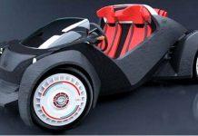 auto elettrica stampante 3d